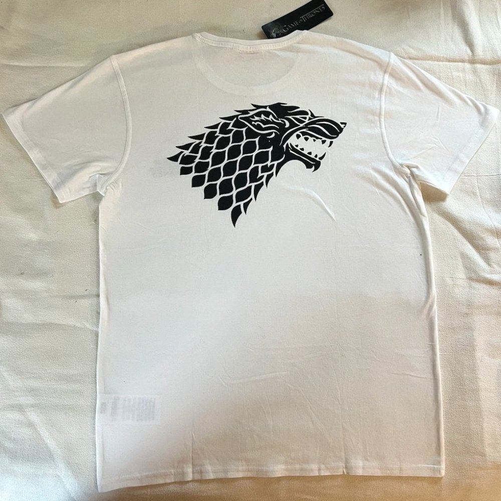 HBO Game of Thrones T-Shirt Size Medium - Stark Sigil - NEW